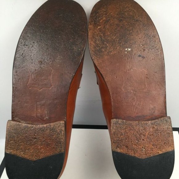 Rubaiyat by Martin Stieglitz Brown Leather Oxford Dress Shoes Men's Size 10 US - Picture 11 of 12